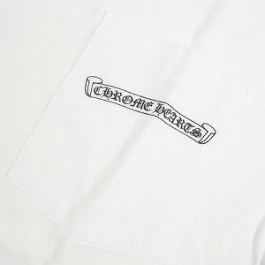 CHROME HEARTS クロム・ハーツ SCROLL SS T-SHIRT WHITE/BLACK Tシャツ 白 Size 【XL】 【新古品・未使用品】 20825464
