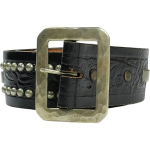 TENDERLOIN テンダーロイン T-STUD BELT レザーベルト 黒 Size 【フリー】 【中古品-良い】 20825467