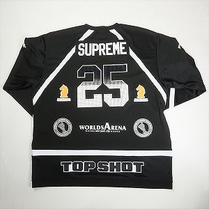 SUPREME シュプリーム 25SS Rhinestone Hockey Jersey Black ホッケージャージ 黒 Size 【L】 【新古品・未使用品】 20825474