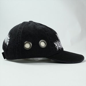 SUPREME シュプリーム ×Y's YOHJI YAMAMOTO 25FW Grommet 6-Panel Washed Black キャップ 黒 Size 【フリー】 【新古品・未使用品】 20825477