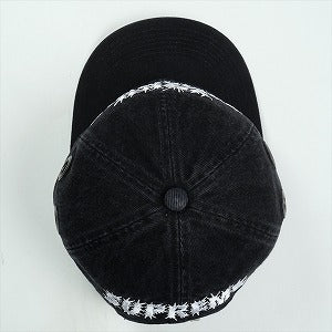 SUPREME シュプリーム ×Y's YOHJI YAMAMOTO 25FW Grommet 6-Panel Washed Black キャップ 黒 Size 【フリー】 【新古品・未使用品】 20825477