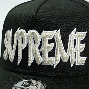 SUPREME シュプリーム 25FW Sharp Spellout Adjustable New Era Black キャップ 黒 Size 【フリー】 【新古品・未使用品】 20825489