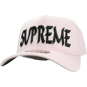 SUPREME シュプリーム 25FW Sharp Spellout Adjustable New Era Light Pink キャップ ピンク Size 【フリー】 【新古品・未使用品】 20825490