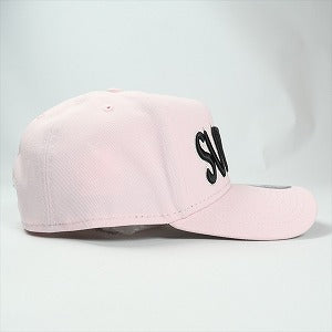 SUPREME シュプリーム 25FW Sharp Spellout Adjustable New Era Light Pink キャップ ピンク Size 【フリー】 【新古品・未使用品】 20825490