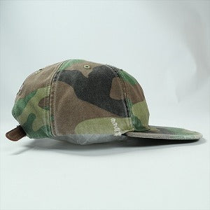 SUPREME シュプリーム 25FW Distressed Script 6-Panel Woodland キャップ 緑 Size 【フリー】 【新古品・未使用品】 20825495