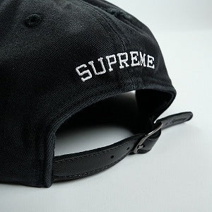 SUPREME シュプリーム 25FW Distressed Script 6-Panel Black キャップ 黒 Size 【フリー】 【新古品・未使用品】 20825504