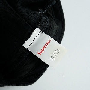 SUPREME シュプリーム 25FW Distressed Script 6-Panel Black キャップ 黒 Size 【フリー】 【新古品・未使用品】 20825504