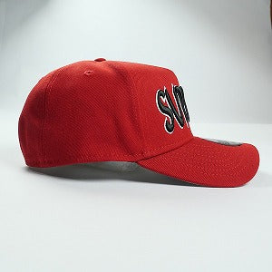 SUPREME シュプリーム 25FW Sharp Spellout Adjustable New Era Red キャップ 赤 Size 【フリー】 【新古品・未使用品】 20825506