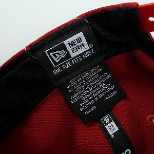 SUPREME シュプリーム 25FW Sharp Spellout Adjustable New Era Red キャップ 赤 Size 【フリー】 【新古品・未使用品】 20825506