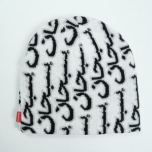 SUPREME シュプリーム 25FW Arabic Jacquard Beanie White ビーニー 白 Size 【フリー】 【新古品・未使用品】 20825511