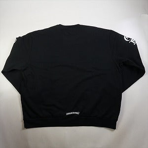 CHROME HEARTS クロム・ハーツ NECK LOGO CREW SWEAT BLACK クルーネックスウェット 黒 Size 【L】 【新古品・未使用品】 20825530