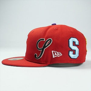 SUPREME シュプリーム 25SS Multi S Logo New Era Red ニューエラキャップ 赤 Size 【7　1/2(L)】 【新古品・未使用品】 20825536