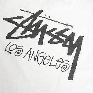 STUSSY ステューシー STOCK LOS ANGELES TEE WHITE LA限定Tシャツ 白 Size 【XL】 【新古品・未使用品】 20825549