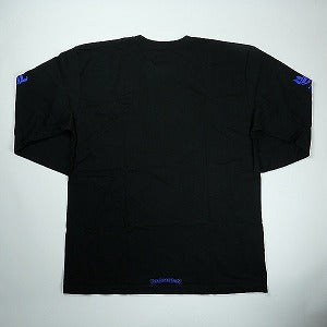 CHROME HEARTS クロム・ハーツ NECK LOGO POCKET L/S TEE BLACK/DGR BLUE ロンT 黒 Size 【XXL】 【新古品・未使用品】 20825550