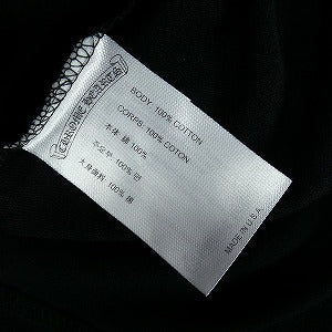 CHROME HEARTS クロム・ハーツ NECK LOGO POCKET L/S TEE BLACK/DGR BLUE ロンT 黒 Size 【XXL】 【新古品・未使用品】 20825550