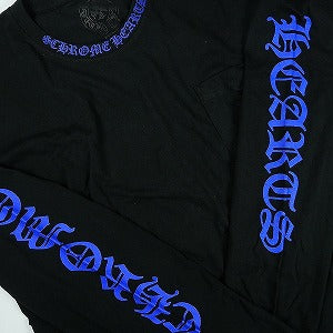 CHROME HEARTS クロム・ハーツ NECK LOGO POCKET L/S TEE BLACK/DGR BLUE ロンT 黒 Size 【XXL】 【新古品・未使用品】 20825550
