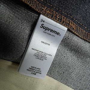 SUPREME シュプリーム 25FW Baggy Selvedge Jean Rigit Indigo バギージーンズ インディゴ Size 【W32】 【新古品・未使用品】 20825721