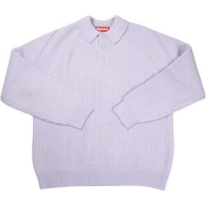 SUPREME シュプリーム 25FW Small Box Polo Sweater Lavender セーター 紫 Size 【M】 【新古品・未使用品】 20825731