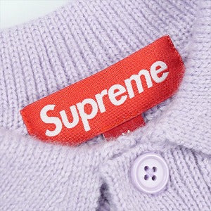 SUPREME シュプリーム 25FW Small Box Polo Sweater Lavender セーター 紫 Size 【M】 【新古品・未使用品】 20825731