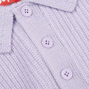 SUPREME シュプリーム 25FW Small Box Polo Sweater Lavender セーター 紫 Size 【M】 【新古品・未使用品】 20825731