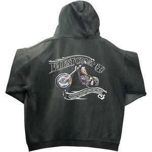 VINTAGE ヴィンテージ West Coast Choppers ウェストコーストチョッパーズ Motorcycle Hoodie Faded Black パーカー 黒 Size 【XL】 【中古品-良い】 20825758