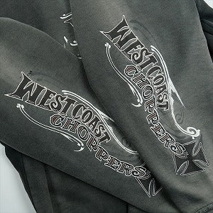 VINTAGE ヴィンテージ West Coast Choppers ウェストコーストチョッパーズ Motorcycle Hoodie Faded Black パーカー 黒 Size 【XL】 【中古品-良い】 20825758