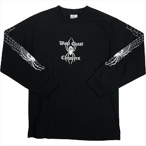 VINTAGE ヴィンテージ West Coast Choppers ウェストコーストチョッパーズ Spider Web LS Tee ロンT 黒 Size 【M】 【中古品-良い】 20825760