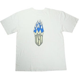 VINTAGE ヴィンテージ West Coast Choppers ウェストコーストチョッパーズ Iron Cross Blue Flame Tee Tシャツ 白 Size 【XXL】 【中古品-良い】 20825761