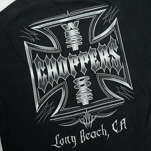 VINTAGE ヴィンテージ West Coast Choppers ウェストコーストチョッパーズ Metallic Iron Cross Tee Tシャツ 黒 Size 【XL】 【中古品-良い】 20825765