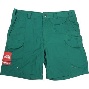 SUPREME シュプリーム ×The North Face 22SS Trekking Packable Belted Short Dark Green ショーツ 緑 Size 【S】 【中古品-ほぼ新品】 20825776