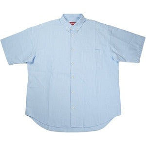 SUPREME シュプリーム 24SS Loose Fit S/S Oxford Shirt Light Blue 半袖シャツ 水色 Size 【S】 【新古品・未使用品】 20825777