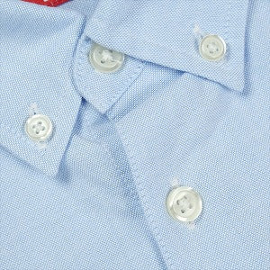 SUPREME シュプリーム 24SS Loose Fit S/S Oxford Shirt Light Blue 半袖シャツ 水色 Size 【S】 【新古品・未使用品】 20825777