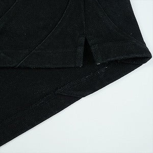SUPREME シュプリーム 24SS S/S Rugby Black ラガー半袖シャツ 黒 Size 【S】 【中古品-良い】 20825784