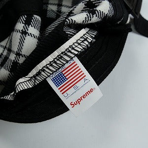SUPREME シュプリーム 25FW Lochcarron Camp Cap Black キャンプキャップ 黒 Size 【フリー】 【新古品・未使用品】 20825788