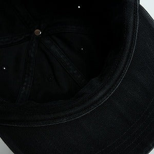 SUPREME シュプリーム 25FW Distressed Script 6-Panel Black キャップ 黒 Size 【フリー】 【新古品・未使用品】 20825789