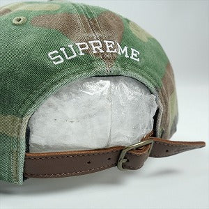 SUPREME シュプリーム 25FW Distressed Script 6-Panel Woodland Camo キャップ 緑 Size 【フリー】 【新古品・未使用品】 20825790