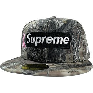 SUPREME シュプリーム 25FW Breast Cancer Awareness Box Logo New Era Truetimber HTC Camo ニューエラキャップ 緑 Size 【7　1/2(L)】 【中古品-ほぼ新品】 20825796
