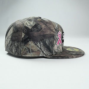 SUPREME シュプリーム 25FW Breast Cancer Awareness Box Logo New Era Truetimber HTC Camo ニューエラキャップ 緑 Size 【7　1/2(L)】 【中古品-ほぼ新品】 20825796