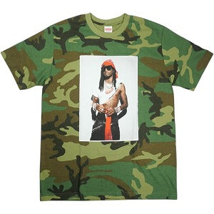SUPREME シュプリーム 25FW Playboi Carti Tee Woodland Camo Tシャツ 緑 Size 【L】 【中古品-ほぼ新品】 20825798