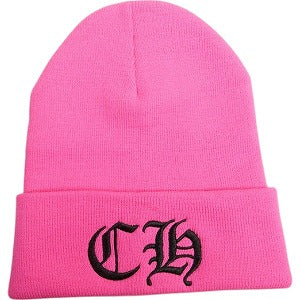 CHROME HEARTS クロム・ハーツ CH WATCH CAP NEON PINK ビーニー ピンク Size 【フリー】 【新古品・未使用品】 20825825