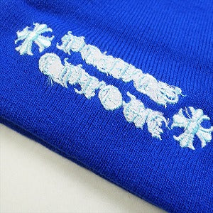 CHROME HEARTS クロム・ハーツ WATCH CAP BLUE ビーニー 青 Size 【フリー】 【新古品・未使用品】 20825827