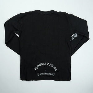 CHROME HEARTS クロム・ハーツ ×KYOSUKE HIMURO LS TEE BLACK レディースロンT 黒 Size 【フリー】 【新古品・未使用品】 20825828