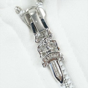 CHROME HEARTS クロム・ハーツ VRCT FULL ZIP HOODIE WHITE/BLUE ジップパーカー 白青 Size 【L】 【新古品・未使用品】 20825832