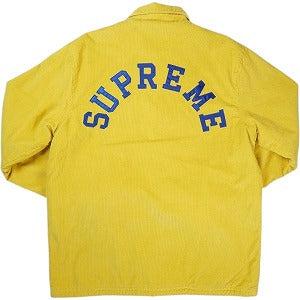 SUPREME シュプリーム 11AW Corduroy Coaches Jacket コーデュロイコーチジャケット 黄 Size 【L】 【中古品-良い】 20825842
