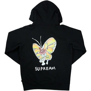 SUPREME シュプリーム ×MARK GONZALES 16SS Gonz Butterfly Zip Up Sweat ジップパーカー 黒 Size 【L】 【中古品-ほぼ新品】 20825843