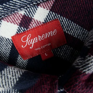 SUPREME シュプリーム 11AW Heavyweight Plaid Flannel Shirt フランネル シャツ 赤 Size 【L】 【中古品-非常に良い】 20825844