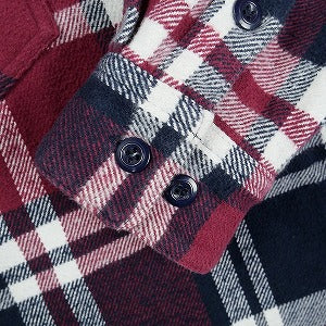 SUPREME シュプリーム 11AW Heavyweight Plaid Flannel Shirt フランネル シャツ 赤 Size 【L】 【中古品-非常に良い】 20825844