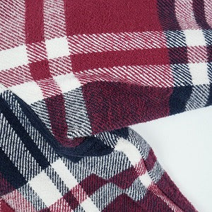 SUPREME シュプリーム 11AW Heavyweight Plaid Flannel Shirt フランネル シャツ 赤 Size 【L】 【中古品-非常に良い】 20825844