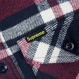 SUPREME シュプリーム 11AW Heavyweight Plaid Flannel Shirt フランネル シャツ 赤 Size 【L】 【中古品-非常に良い】 20825844