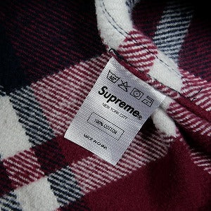 SUPREME シュプリーム 11AW Heavyweight Plaid Flannel Shirt フランネル シャツ 赤 Size 【L】 【中古品-非常に良い】 20825844